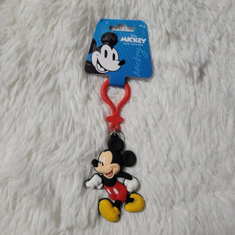 Disney Mickey & Minnie Mouse Keychain Set
